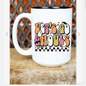 Halloween mug  “let’s go ghouls”  15oz